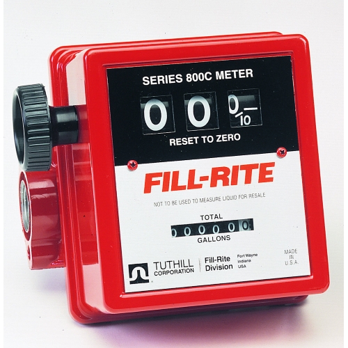 Fill-Rite 806C 3 Wheel Gravity Meter with Strainer  5 to 20 GPM - Fast Shipping - Meters